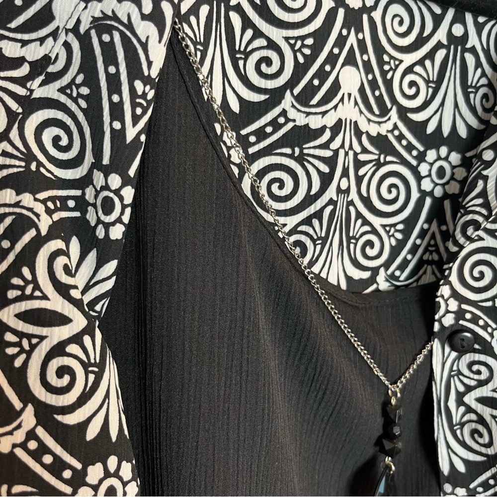 Notations Women’s Collared Blouse Button Down Top… - image 5